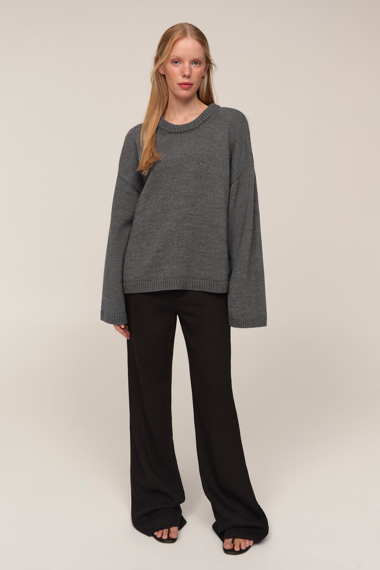 Светр Elva Сірий