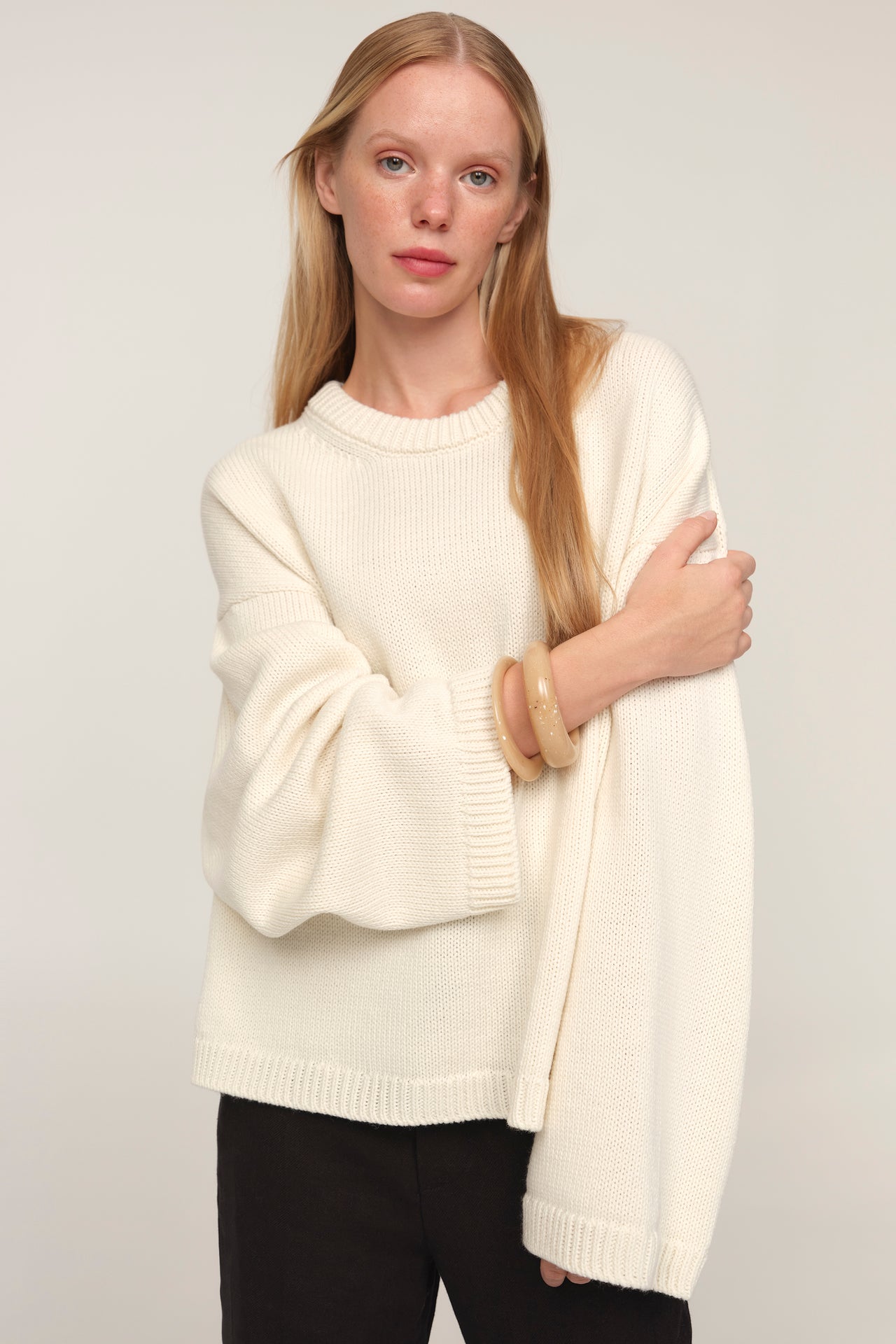 Светр Elva Молочний