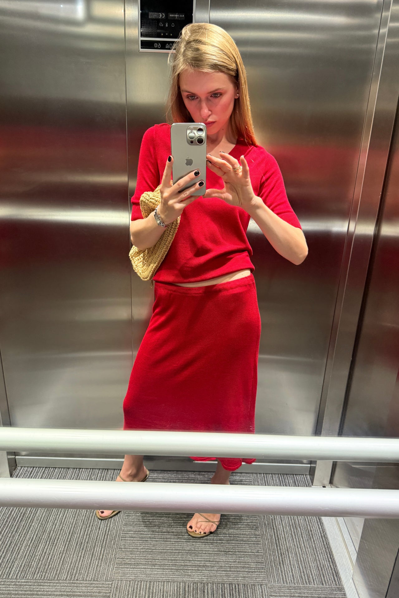 Red Celeste Top