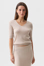 Oat Celeste Top