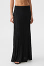 Black Vivienne Maxi Skirt